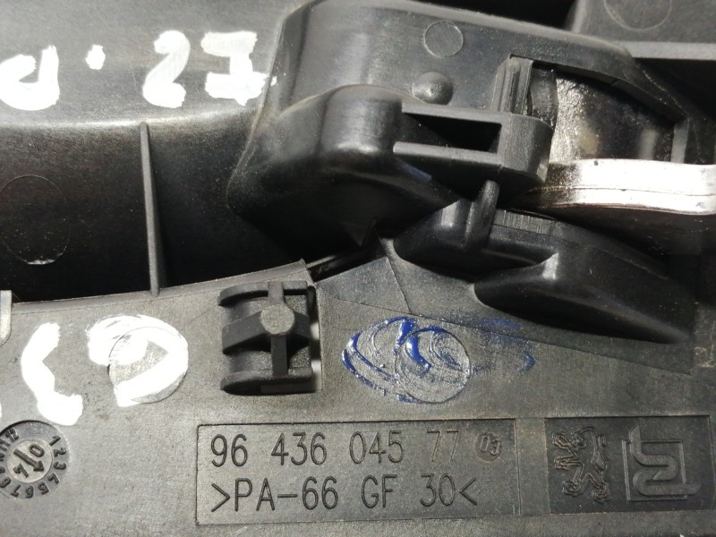 Recambio de maneta interior delantera izquierda para peugeot 307 break/sw (s2) sw referencia OEM IAM 9643604577  