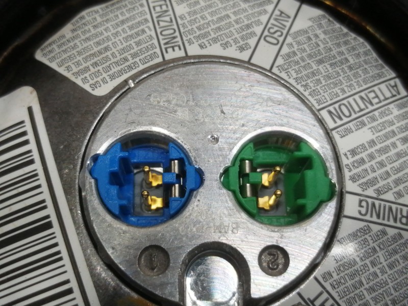 Recambio de airbag delantero izquierdo para citroën c4 grand picasso sx referencia OEM IAM 96542463ZD  