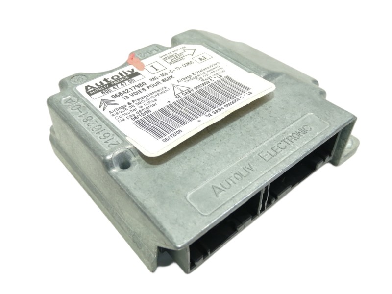 Recambio de centralita airbag para citroën c4 grand picasso sx referencia OEM IAM 9664217980  