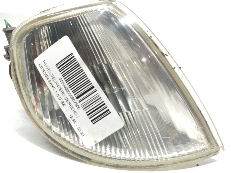 Recambio de piloto delantero derecho para citroën saxo 1.5 d sx referencia OEM IAM   