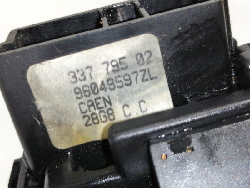 Recambio de mando limpia para citroën saxo 1.5 d sx referencia OEM IAM 96048597ZL  