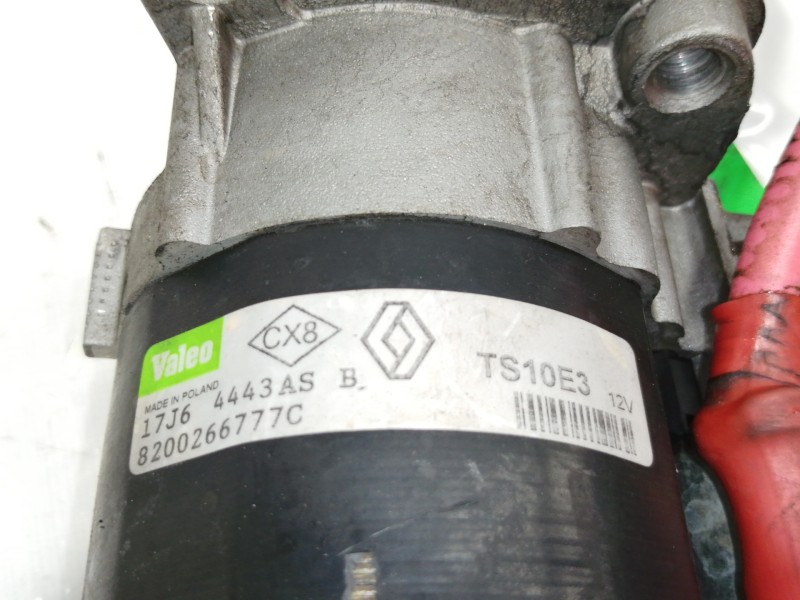 Recambio de motor arranque para renault megane ii classic berlina confort dynamique referencia OEM IAM 8200266777C  