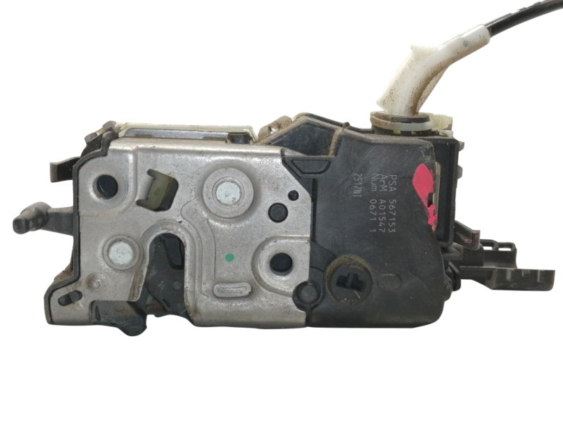 Recambio de cerradura puerta delantera derecha para peugeot 308 gt referencia OEM IAM A01456 A01547 / 567153 0734007