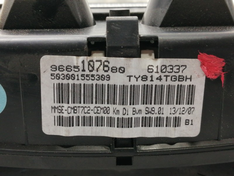 Recambio de cuadro instrumentos para peugeot 308 gt referencia OEM IAM 9665107680  