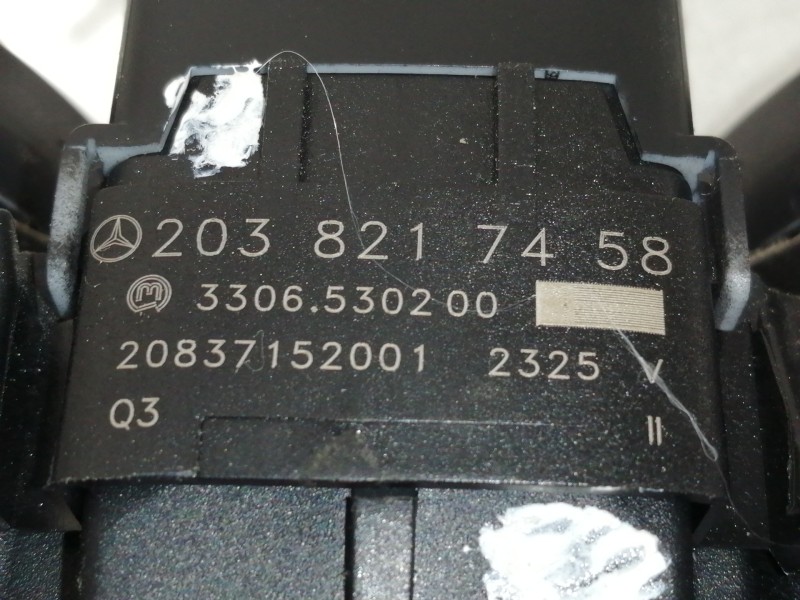 Recambio de warning para mercedes-benz clase c (w203) sportcoupe 1.8 cat referencia OEM IAM 2038217458  