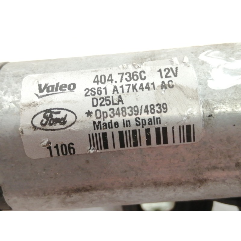 Recambio de motor limpia trasero para ford fiesta (cbk) ambiente referencia OEM IAM 2S61A17K441  