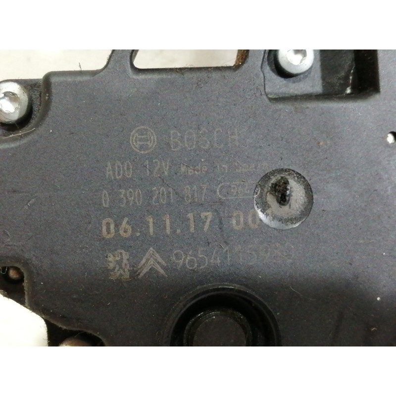 Recambio de motor limpia trasero para citroën c4 grand picasso sx referencia OEM IAM 0390201817  