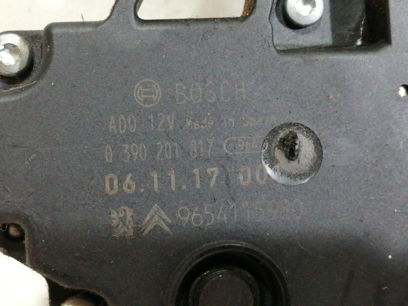 Recambio de motor limpia trasero para citroën c4 grand picasso sx referencia OEM IAM 0390201817  