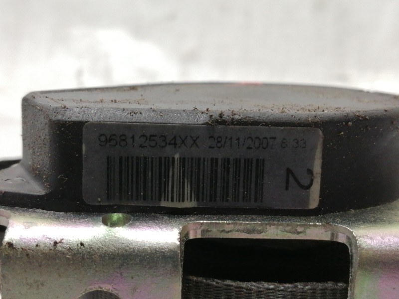 Recambio de cinturon seguridad trasero derecho para peugeot 308 gt referencia OEM IAM 96812534XX  