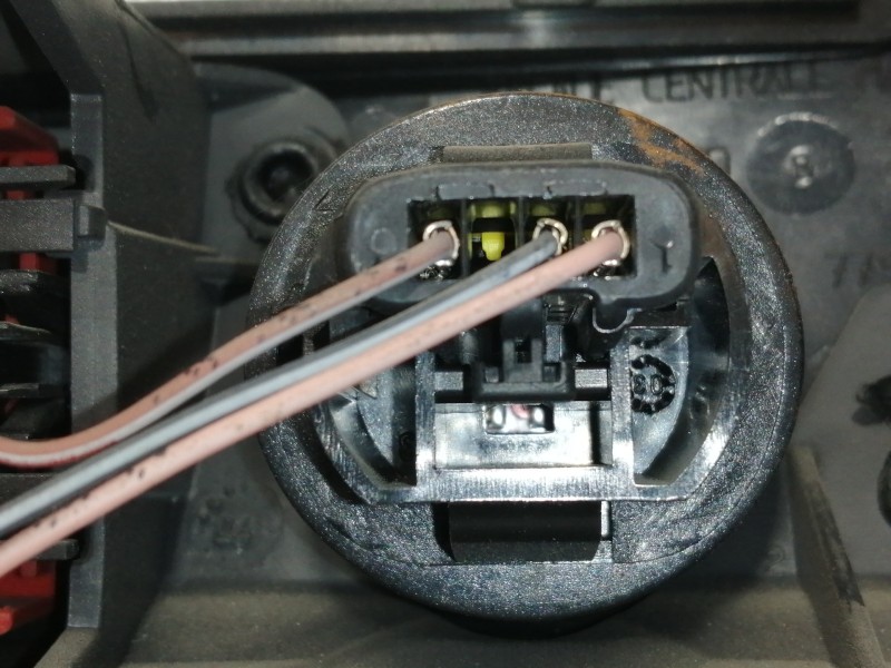 Recambio de warning para renault megane ii classic berlina confort authentique referencia OEM IAM 8200095493  