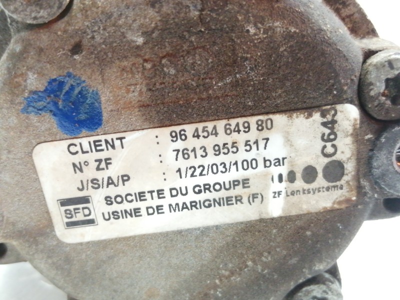Recambio de bomba direccion para peugeot boxer caja cerrada (rs2850)(290/330)(´02) 290 c  td referencia OEM IAM 9645464980  