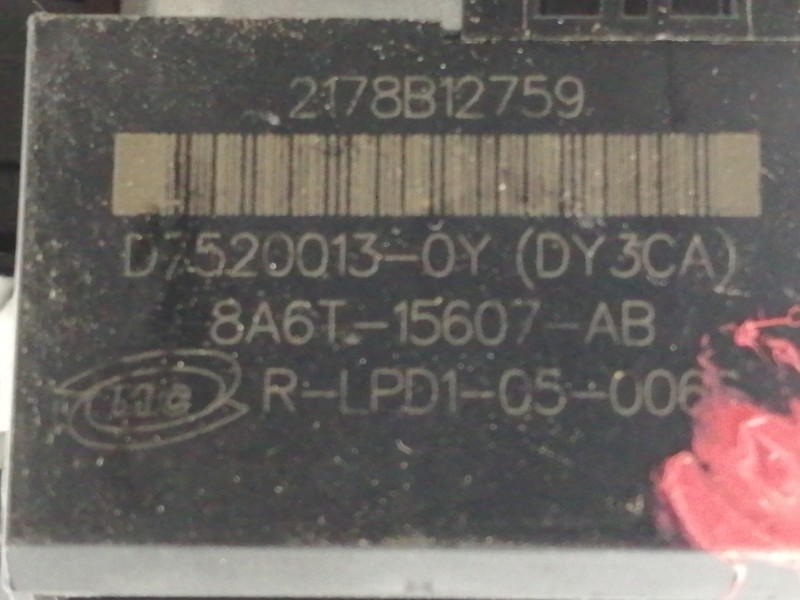 Recambio de conmutador de arranque para ford fiesta (cb1) ghia referencia OEM IAM K7400SL43  