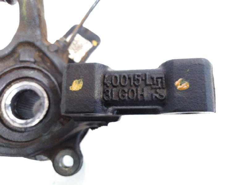 Recambio de mangueta delantera izquierda para nissan nv 200 (m20) evalia premium referencia OEM IAM 3LG0H2 40001HY10A 3LG0H2