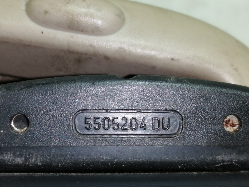 Recambio de cinturon seguridad trasero central para renault scenic ii 1.6 16v referencia OEM IAM 5505204DU  