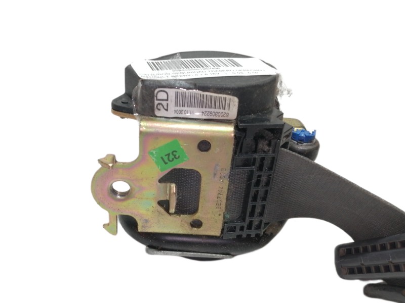 Recambio de cinturon seguridad trasero derecho para renault scenic ii 1.6 16v referencia OEM IAM 8200309224  