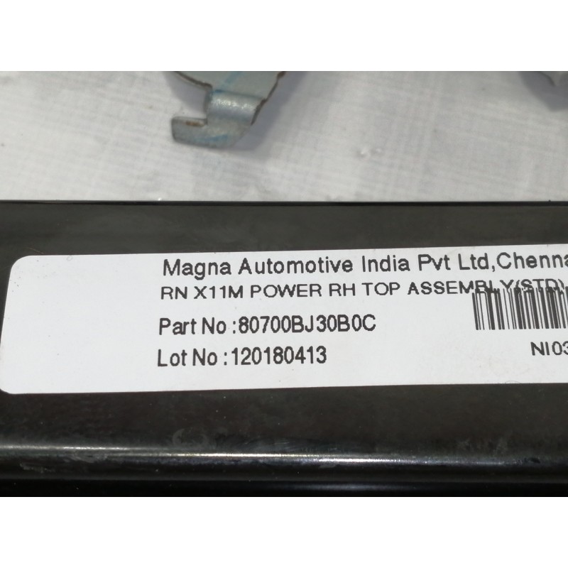 Recambio de elevalunas delantero derecho para nissan nv 200 (m20) evalia premium referencia OEM IAM 80700BJ30B0C  