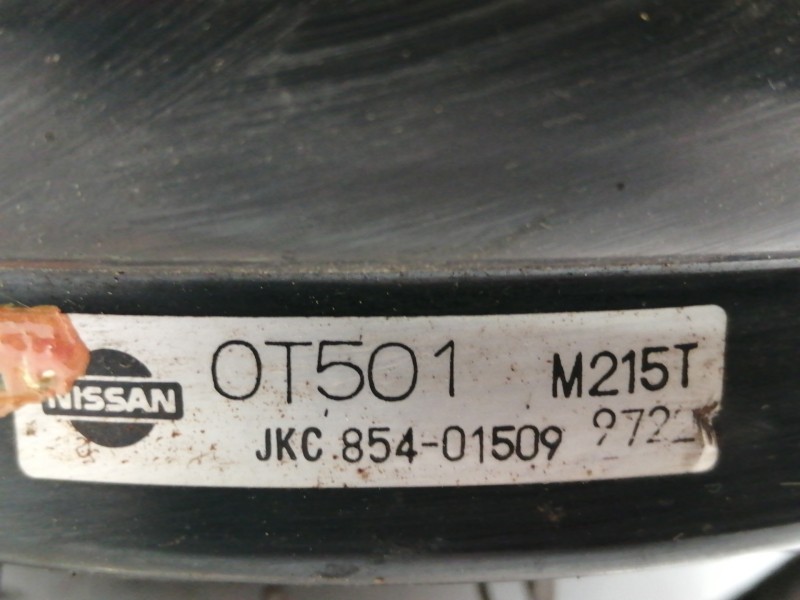 Recambio de servofreno para nissan cabstar e tl35-1 referencia OEM IAM JKC85401509  
