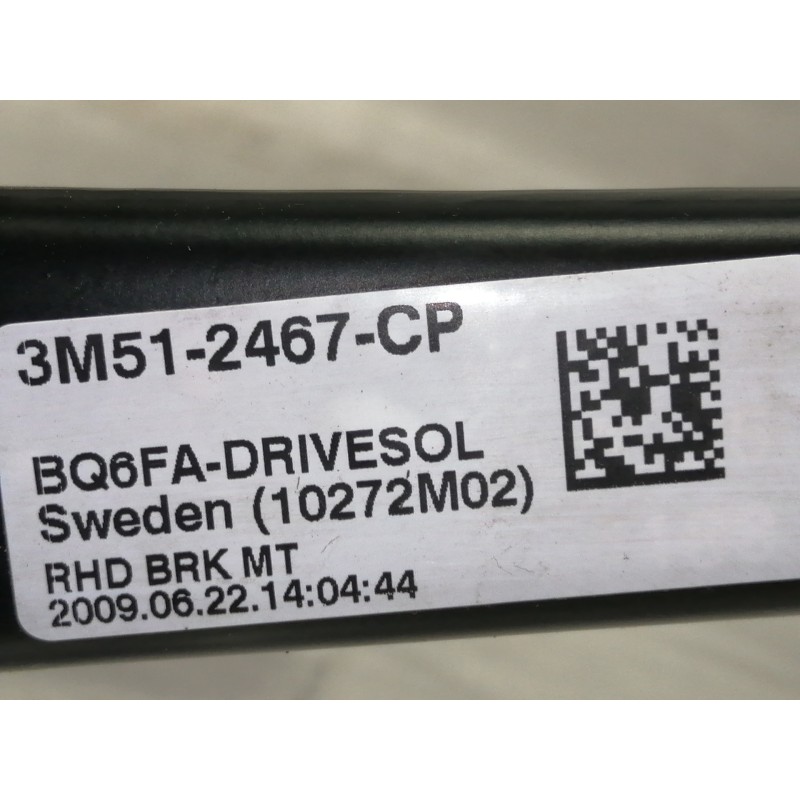 Recambio de pedal freno para ford kuga (cbv) titanium referencia OEM IAM 3M512467CP  