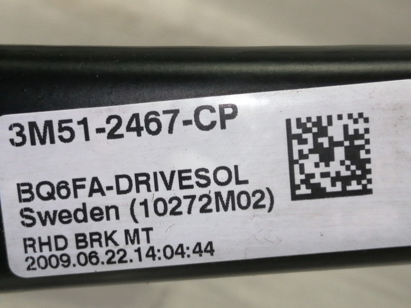 Recambio de pedal freno para ford kuga (cbv) titanium referencia OEM IAM 3M512467CP  