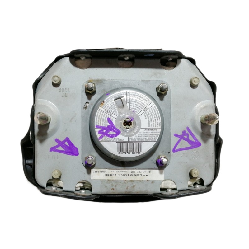 Recambio de airbag delantero izquierdo para skoda octavia berlina (1u2) 1.9 tdi referencia OEM IAM 1U0880201K 132905200 