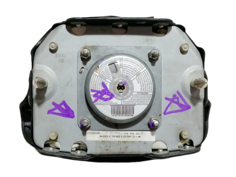 Recambio de airbag delantero izquierdo para skoda octavia berlina (1u2) 1.9 tdi referencia OEM IAM 1U0880201K 132905200 