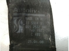 Recambio de cinturon seguridad delantero izquierdo para fiat punto (evo) (199) dynamic referencia OEM IAM 605236400   2
