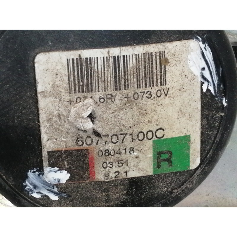 Recambio de cinturon seguridad trasero derecho para fiat punto (evo) (199) dynamic referencia OEM IAM 735364446  