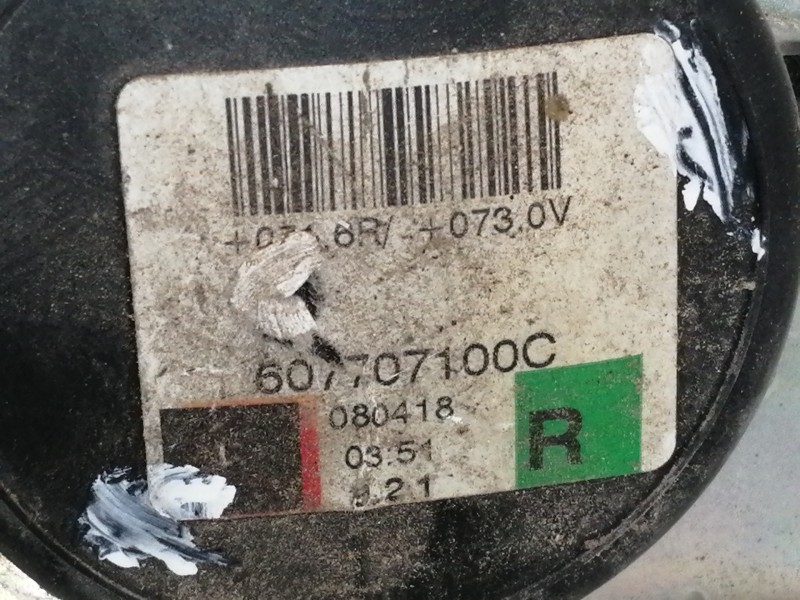 Recambio de cinturon seguridad trasero derecho para fiat punto (evo) (199) dynamic referencia OEM IAM 735364446  