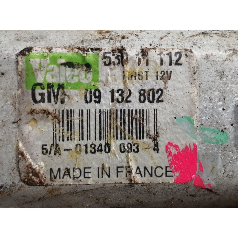 Recambio de motor limpia trasero para opel meriva cosmo referencia OEM IAM 53011112  