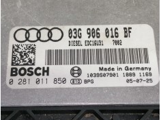 Recambio de centralita motor uce para audi a6 berlina (4f2) 2.0 tdi referencia OEM IAM 03G906016BF   2