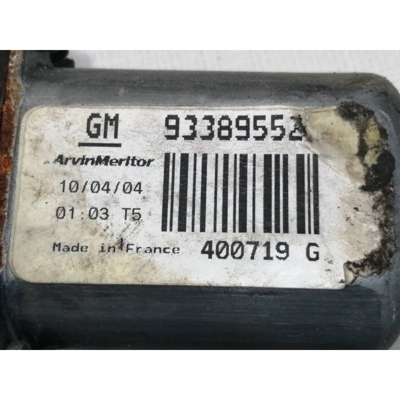 Recambio de elevalunas delantero derecho para opel meriva cosmo referencia OEM IAM 93389552 93362662RH 93362661LH