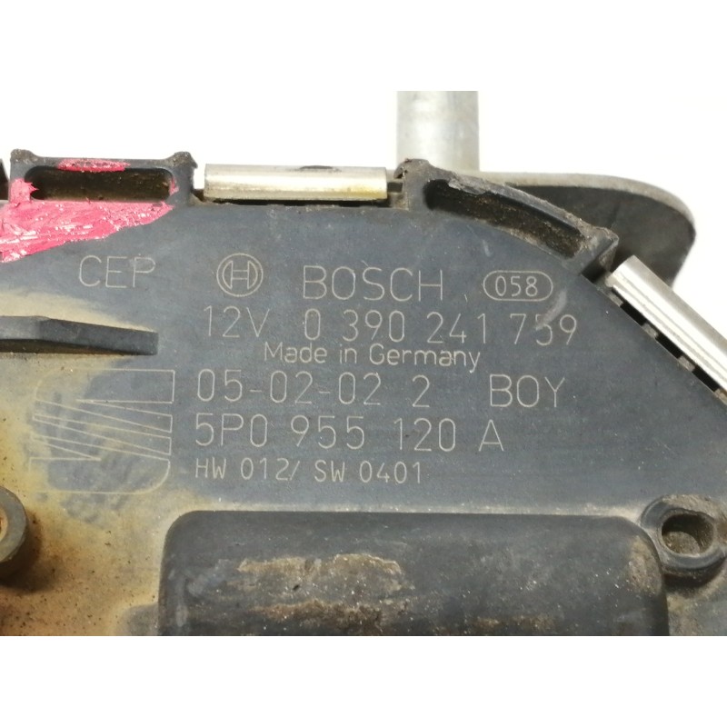 Recambio de motor limpia delantero para seat toledo (5p2) stylance / style referencia OEM IAM 5P0955024C  