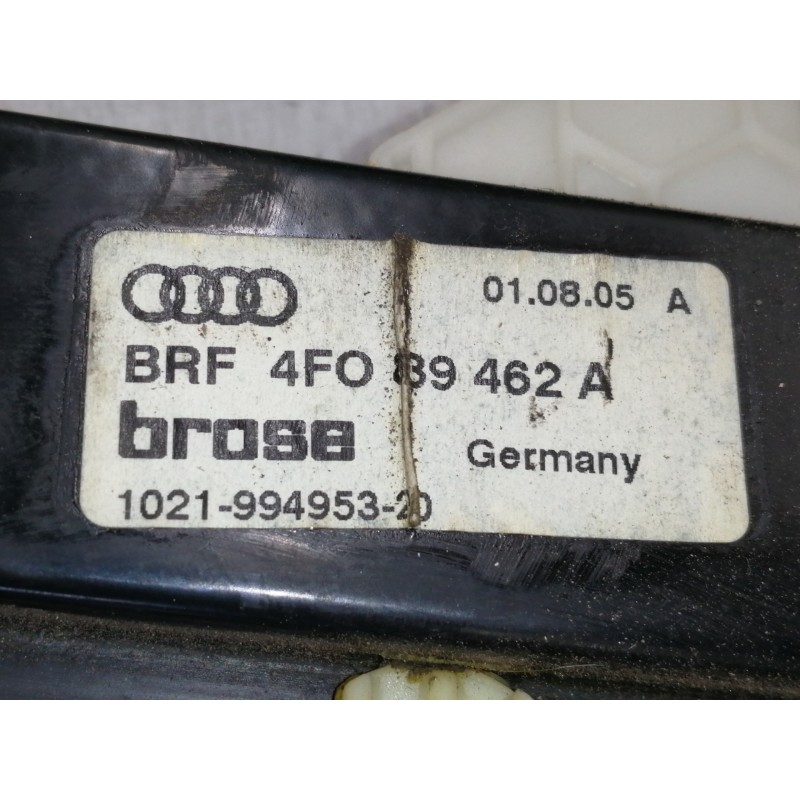 Recambio de elevalunas trasero derecho para audi a6 berlina (4f2) 2.0 tdi referencia OEM IAM 4F0839462A  