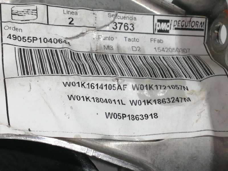 Recambio de pedal embrague para seat toledo (5p2) stylance / style referencia OEM IAM 1K1721057L 1K1721057 