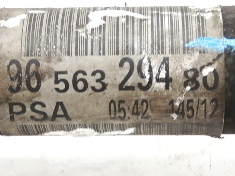 Recambio de transmision delantera derecha para citroën c4 grand picasso exclusive referencia OEM IAM 9656329480  