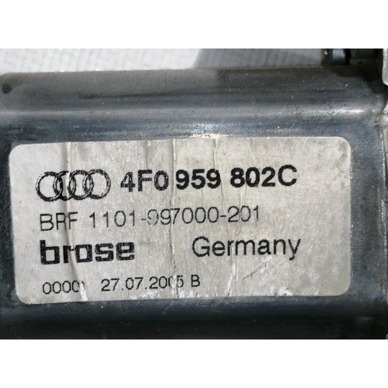 Recambio de elevalunas trasero derecho para audi a6 berlina (4f2) 2.0 tdi referencia OEM IAM 4F0839462A  