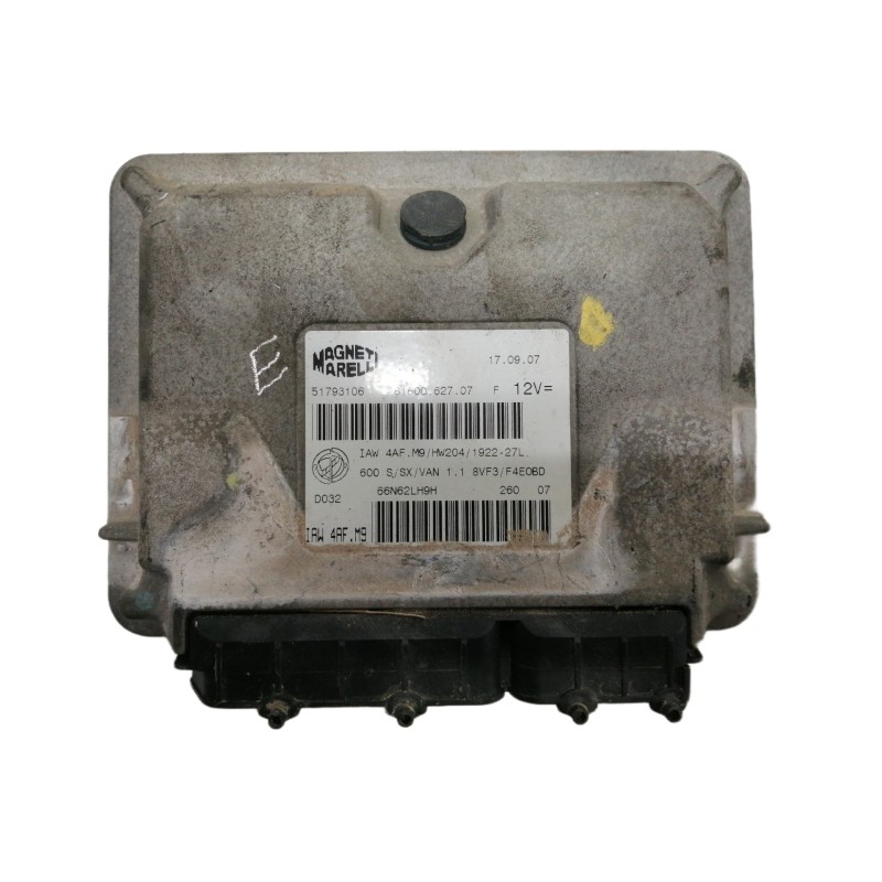 Recambio de centralita motor uce para fiat seicento (187) active referencia OEM IAM 51793106 6160062707 66N62LH9H 