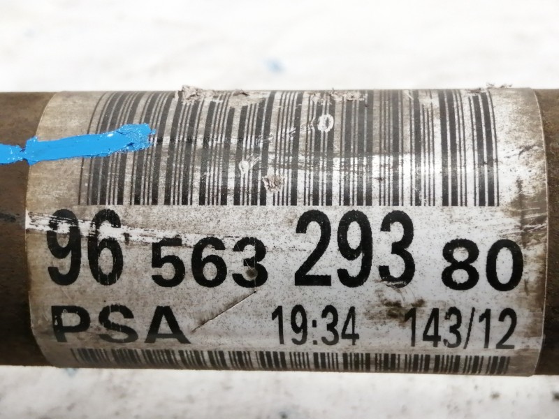 Recambio de transmision delantera izquierda para citroën c4 grand picasso exclusive referencia OEM IAM 9656329380  