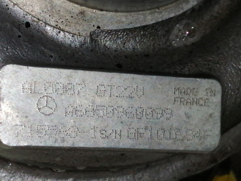 Recambio de turbocompresor para jeep gr.cherokee (wj/wg) 2.7 crd laredo referencia OEM IAM A6650960099 7155681 GT22V