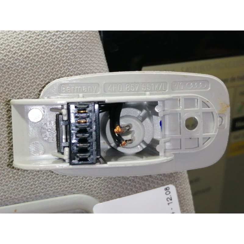 Recambio de parasol izquierdo para audi a6 berlina (4f2) 2.0 tdi referencia OEM IAM 4F0857551KL  