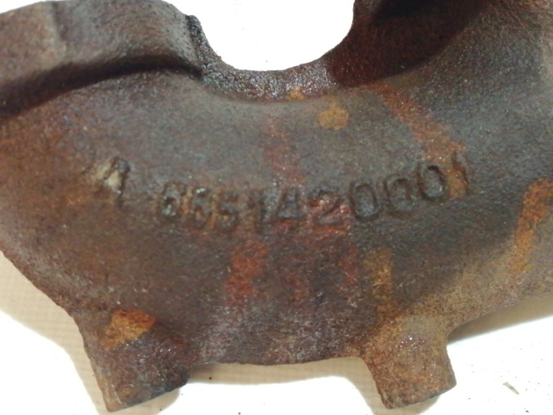 Recambio de colector escape para jeep gr.cherokee (wj/wg) 2.7 crd laredo referencia OEM IAM A6651420001  