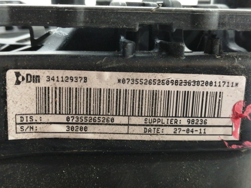 Recambio de airbag delantero izquierdo para peugeot bipper 1.3 16v hdi fap referencia OEM IAM 34112937B  