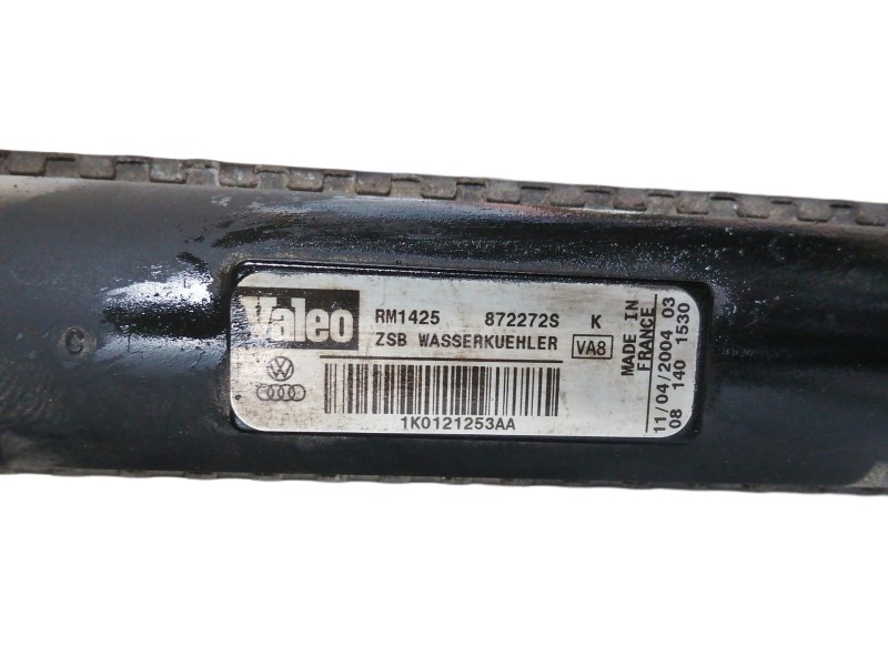 Recambio de radiador agua para seat altea (5p1) reference referencia OEM IAM 872272S RM1425 