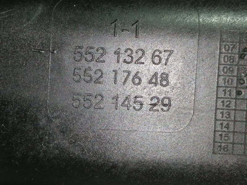 Recambio de colector admision para peugeot bipper 1.3 16v hdi fap referencia OEM IAM 55213267  