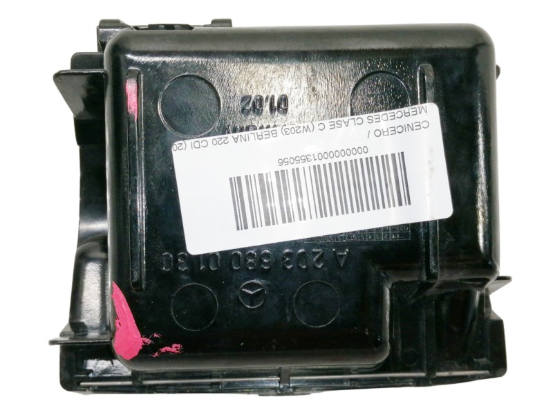Recambio de cenicero para mercedes-benz clase c (w203) berlina 220 cdi (203.006) referencia OEM IAM A2036800130  