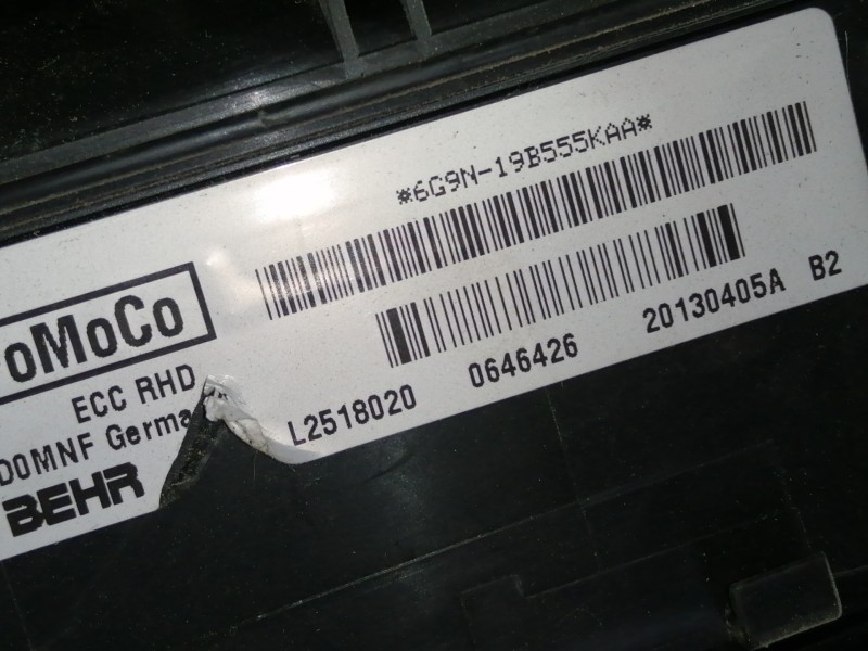 Recambio de calefaccion entera normal para land rover freelander (lr2) td4 xs referencia OEM IAM BG9N18D612AA  