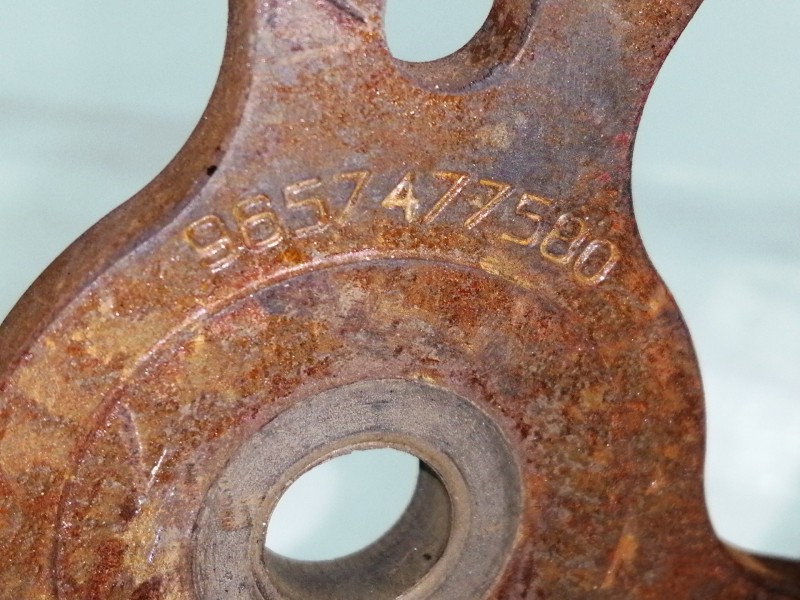 Recambio de polea arbol levas para citroën berlingo cuadro sx referencia OEM IAM 9657477580  