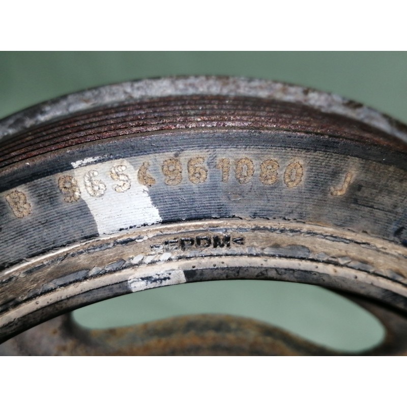 Recambio de polea cigueñal para citroën berlingo cuadro sx referencia OEM IAM 9654961080J  