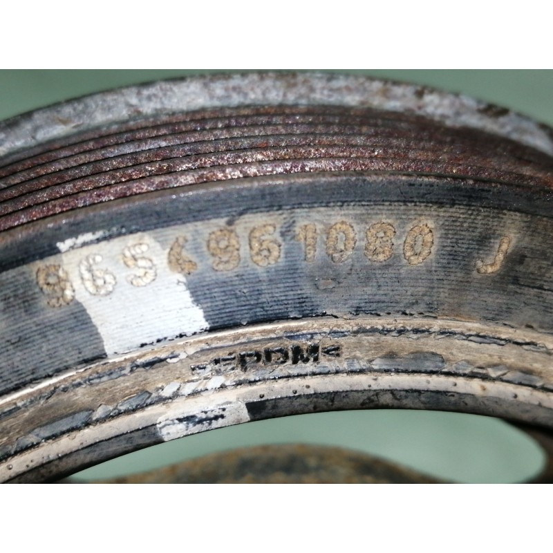 Recambio de polea cigueñal para citroën berlingo cuadro sx referencia OEM IAM 9654961080J  