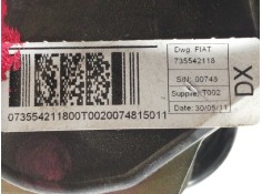 Recambio de cinturon seguridad delantero derecho para peugeot bipper 1.3 16v hdi fap referencia OEM IAM 735542118   2